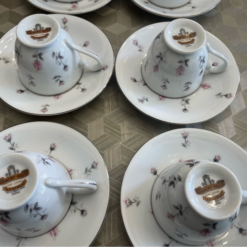 Harmony House Fine China Coffee Set - Picture 11 of 16